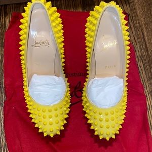 Bianca Spikes 140 Patent 100% Authentic